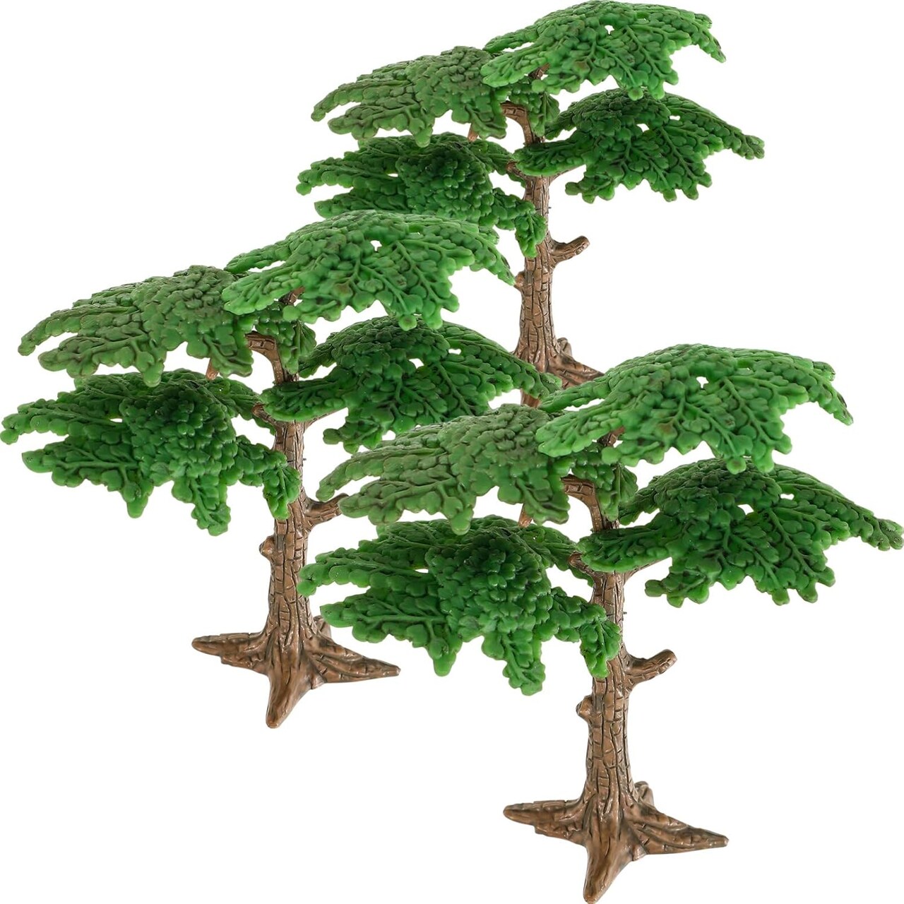 Model Pine Trees, 3Pcs Model Train Trees Miniature Pine Tree Model Artificial Pine Tree Mini Pine Tree Toys Fake Plants